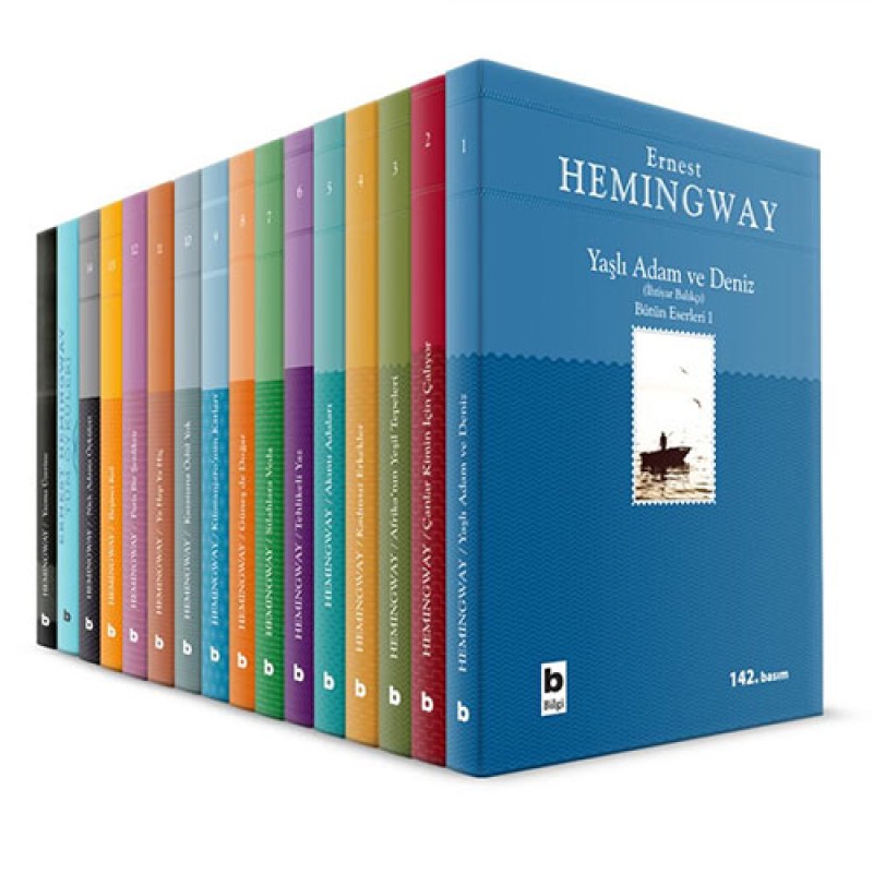 Ernest Hemingway Seti - 18 Kitap Takım