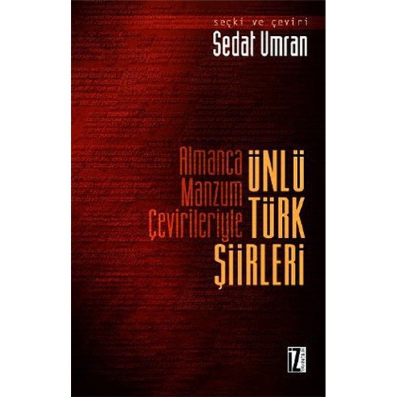 Almanca Manzum Çevirileriyle Ünlü Türk Şiirleri