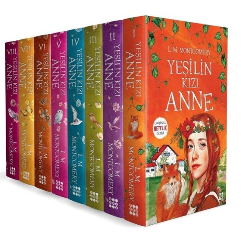 Yeşilin Kızı Anne Seti - 8 Kitap Takım