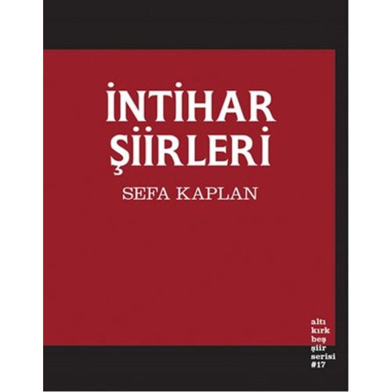 İntihar Şiirleri