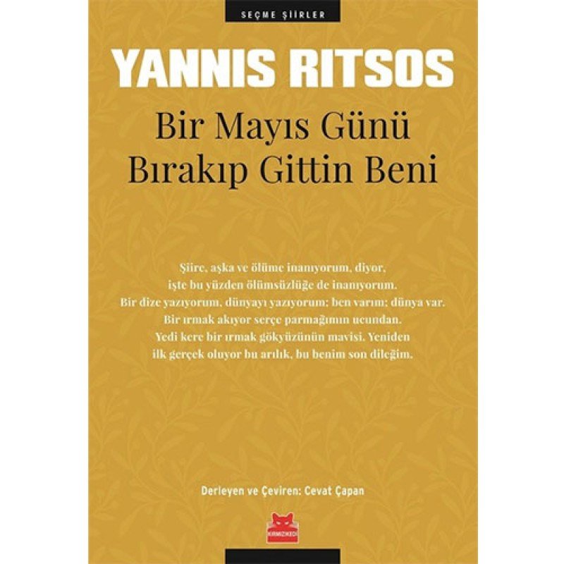 Bir Mayıs Günü Bırakıp Gittin Beni