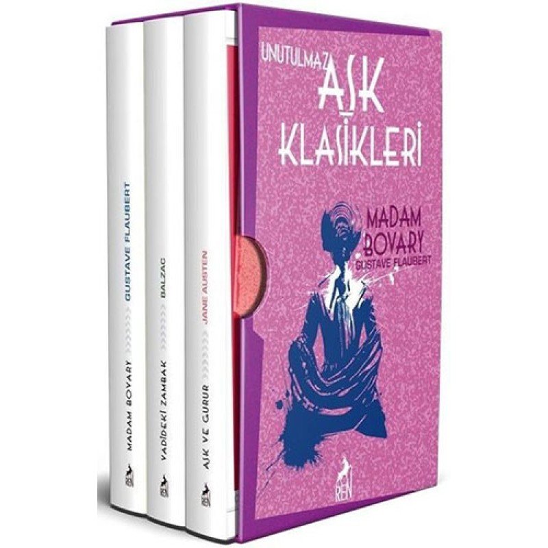 Unutulmaz Aşk Klasikleri Seti-3 Kitap Takım