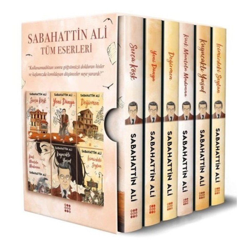 Tüm Sabahattin Ali Eserleri - 6 Kitap Kutulu Set