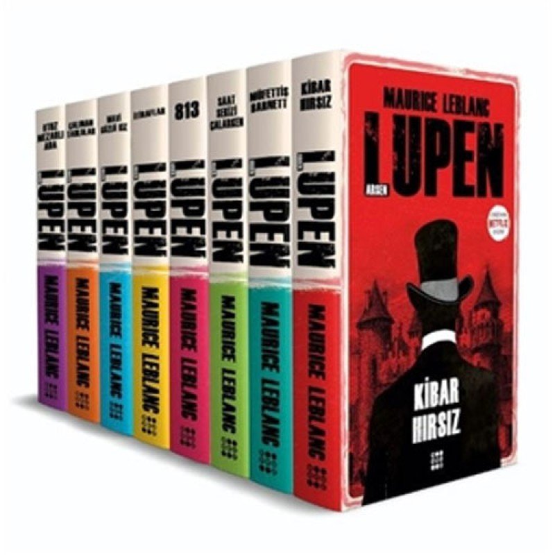 Arsen Lüpen Seti - 8 Kitap Takım