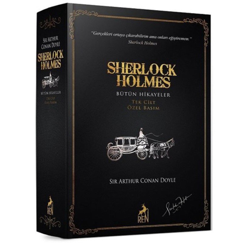 Sherlock Holmes - Bütün Hikayeler Tek Cilt Özel Basım (Ciltli)