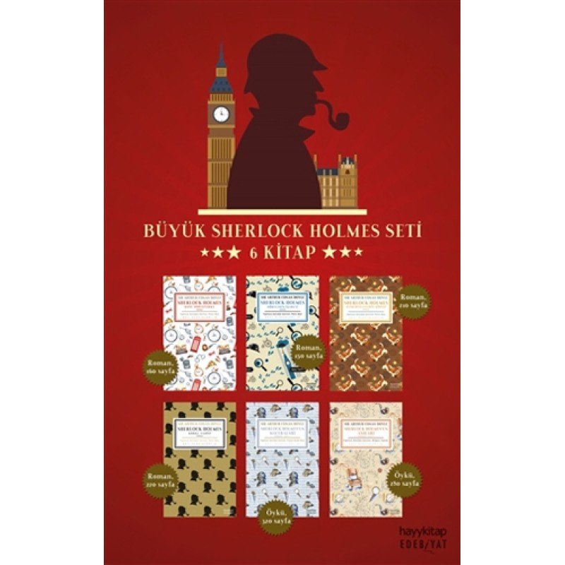 Büyük Sherlock Holmes Seti (6 Kitap Takım)