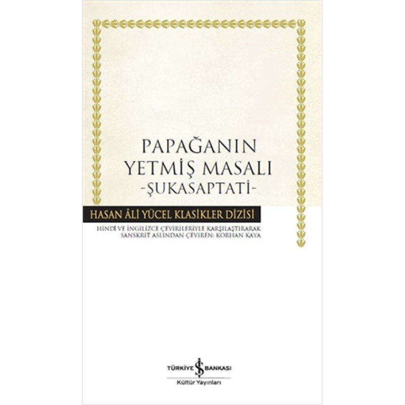 Papağanın Yetmiş Masalı - Şukasaptati- (Ciltli)