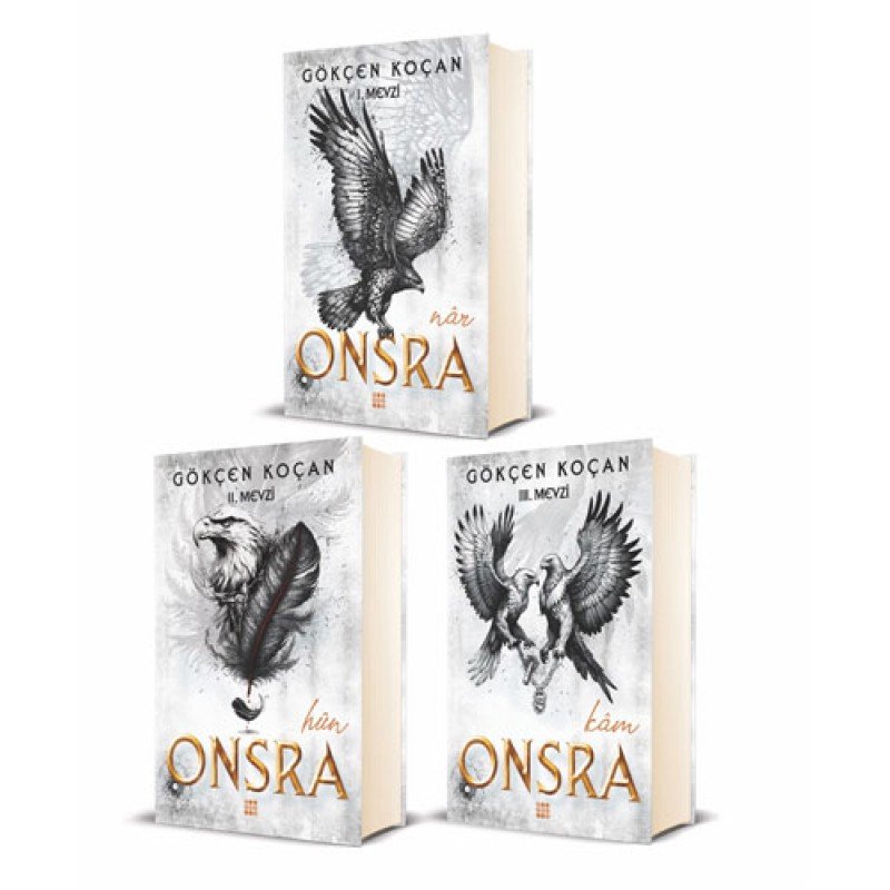 Onsra Serisi Set - 3 Kitap Takım (İmzalı - Ciltli)