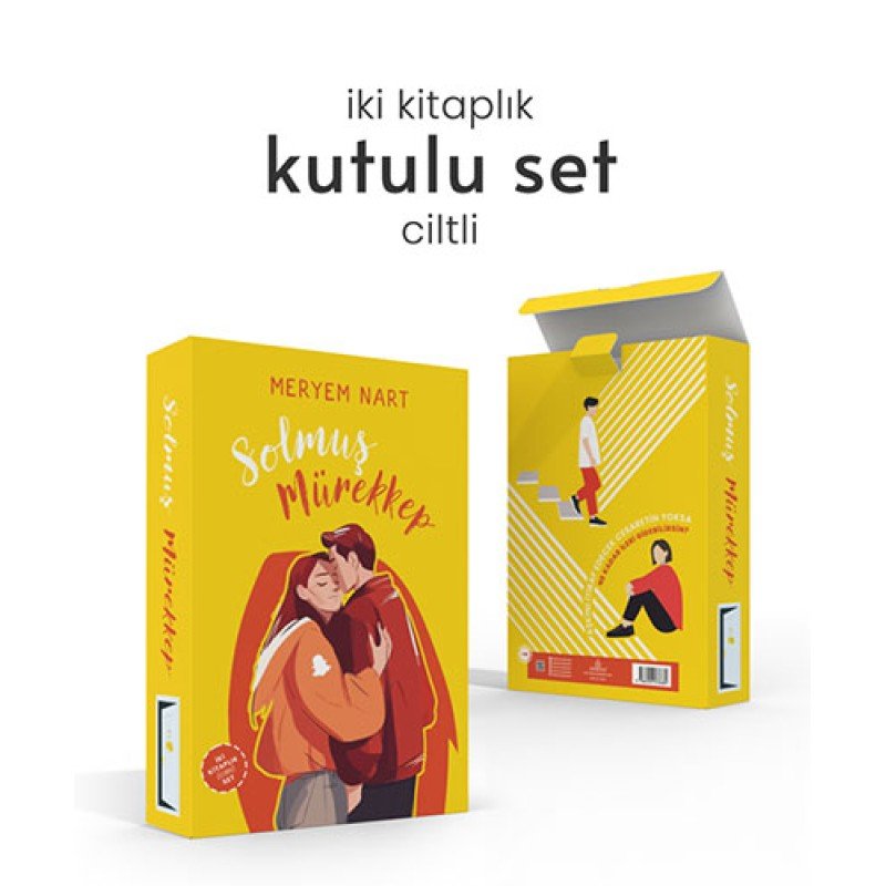 Solmuş Mürekkep - İki Kitaplık Set (Ciltli)