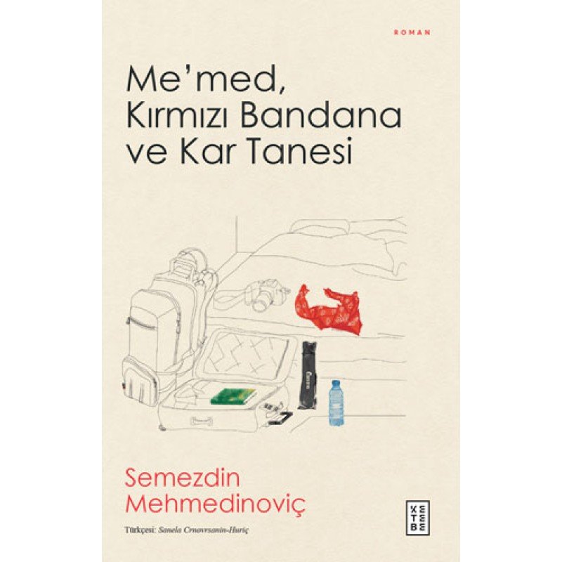 Me’Med Kırmızı Bandana Ve Kar Tanesi