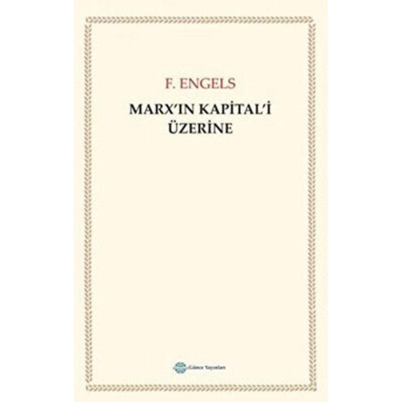 Marx`In Kapital`İ Üzerine