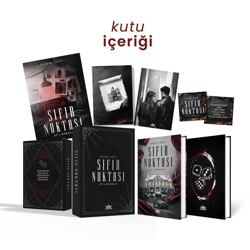 Sıfır Noktası 1 - Av ve Karalav Hediyeli Kutu (Ciltli)